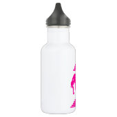 Erawan Pink Three Headed Elephant Lao / Laos Flag Trinkflasche (Links)