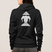 Erawan Three Headed Elephant Lao / Laos Flag Hoodie (Rückseite)