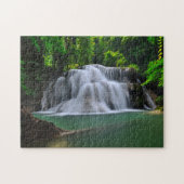 Erawan Wasserfall | Kanchanaburi, Thailand Puzzle (Horizontal)