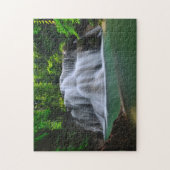 Erawan Wasserfall | Kanchanaburi, Thailand Puzzle (Vertikal)