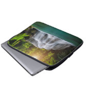 Erawan Wasserfall | Kanjanaburi Thailand Laptopschutzhülle (Vorne Knopf)