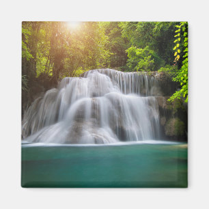 Erawan Wasserfall Kanjanaburi Thailand Magnet
