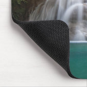 Erawan Wasserfall | Kanjanaburi Thailand Mousepad (Ecke)