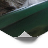 Erawan Waterfall | Kanjanaburi Thailand Poster (Ecke)