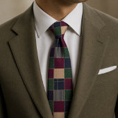 Erb-Tartan-Patchwork Krawatte