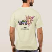 "Erbarmen Sie Gottes Liebe: treu und gesegnet" T-Shirt (Rückseite)