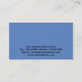 Erbauer/Baugewerbe-Karte Visitenkarte (Rückseite)