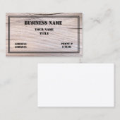 Erbauer-u. Bau-Entwurfs-Visitenkarte Visitenkarte (Vorne/Hinten)