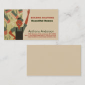 Erbauer und Gärtner Visitenkarte (Vorne/Hinten)