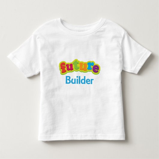Erbauer (Zukunft) für Kind Kleinkind T-shirt (Vorderseite)