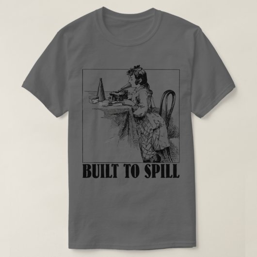 Erbaut auf Spill 90er Jahre Ästhetik T-Shirt (Design vorne)