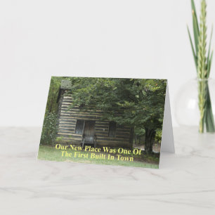 Erbaut in der Stadt - Gewohnter Adresswechsel Ankündigung