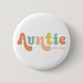 Erbaute Tante | Geschenke für Tante Button (Vorderseite)