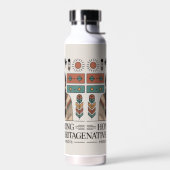 Erbe der Native Americans Trinkflasche (Links)