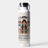 Erbe der Native Americans Trinkflasche (Vorne)