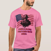 Erbe der tapferen rosa T-Shirt (Vorderseite)