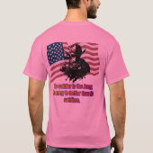 Erbe der tapferen rosa T-Shirt (Rückseite)