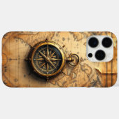 Erbe des Navigators: World Map Compass Case-Mate iPhone Hülle (Rückseite (Horizontal))