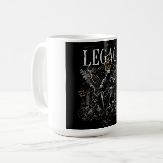 Erbe des Thrones Kaffeetasse (Vorderseite Links)