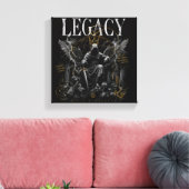 Erbe des Thrones Leinwanddruck (Insitu (Wohnzimmer))