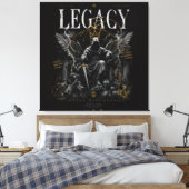 Erbe des Thrones Leinwanddruck (Insitu (Schlafzimmer))