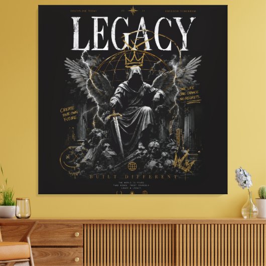 Erbe des Thrones Leinwanddruck (Insitu (Wohnzimmer))