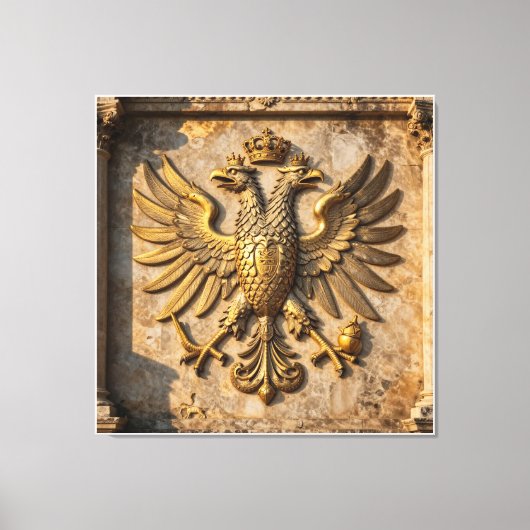 Erbe des vergoldeten Thrones Leinwanddruck (Vorderseite)