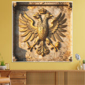 Erbe des vergoldeten Thrones Leinwanddruck (Insitu (Wohnzimmer))