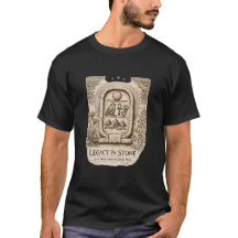 Erbe in Stein | Königliches Cartouche | Antikes Af