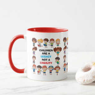 "Erbe keine Belastung" Tasse