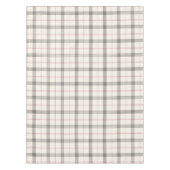 ERBE | Neutrales Tartan-Muster Tischdecke (Vorderseite)