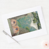 Erbe Rechteckiger Aufkleber (Umschlag)