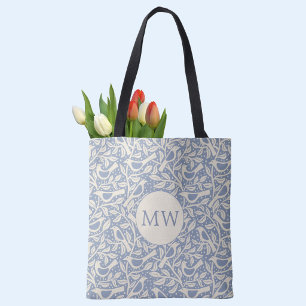 Erbe Vögel Monogramm Anfangsbuchstabe Tasche