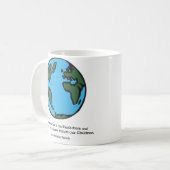 Erben Sie die ErdTasse Kaffeetasse (Vorderseite Links)