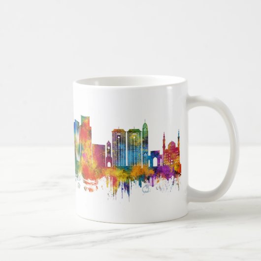 Erbil Iraq Skyline Kaffeetasse (Rechts)