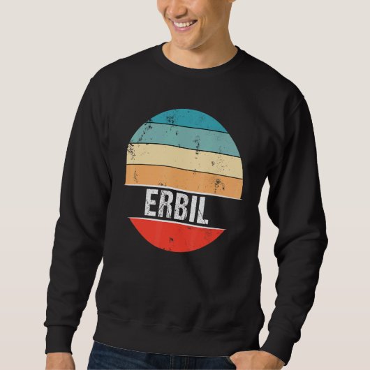Erbil Iraqi Kurdistan City Trip Sweatshirt (Vorderseite)