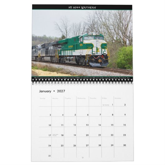 Erbkalender 2013 Greg Booher NS Kalender (Jan 2027)