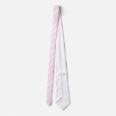 Erblassen Sie - rosa diagonale Streifen Krawatte (Rückseite)