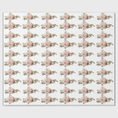 Erblassen Sie - rosa empfindliches Geschenkpapier (Flach)