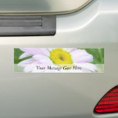 Erblassen Sie - Rosa gemaltes Gänseblümchen Autoaufkleber (Auf Auto)