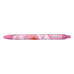 erblassen Sie - rosa Rosenblumenblätter Kugelschreiber