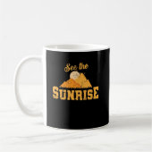 Erblicke den Sonnenaufgang Kaffeetasse (Links)