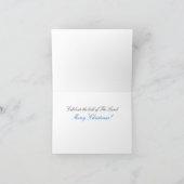 "Erblicken Sie das Lamm-" Weihnachtskarte Feiertagskarte (Innenseite)