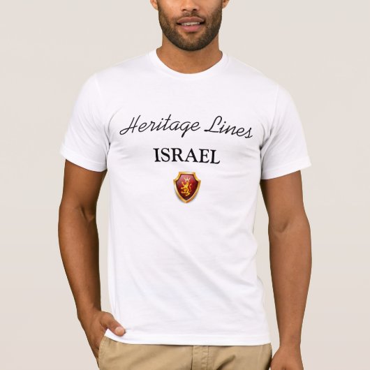 Erblinien T - Shirt ISRAEL sublim (Vorderseite)