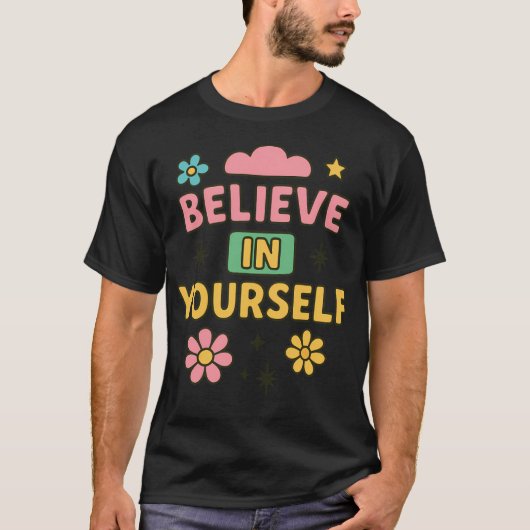 Erblühe im Glauben T-Shirt (Vorderseite)