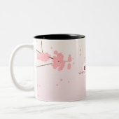 Erblühe, wo du bist – Inspirierende Tasse (Links)