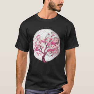 Erblühen Sie mit diesem Blickfang Kirsche in Stil T-Shirt