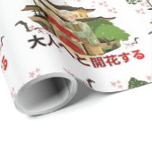 Erblühen Sie zum Erwachsenen Geschenkpapier (Rolleneckpunkt)