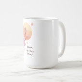erblühende Blume Muttertag Kaffeetasse (VorderseiteRechts)