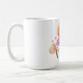 erblühende Blume Muttertag Kaffeetasse (Links)